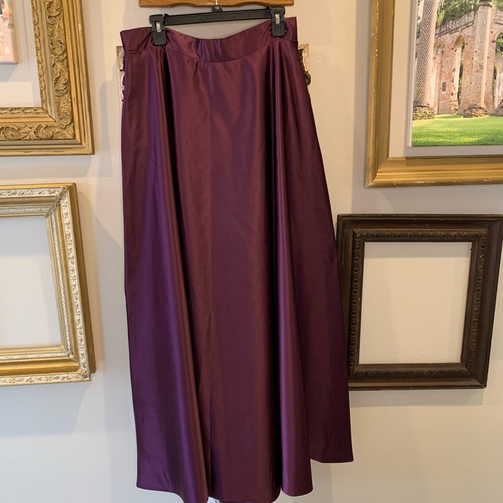 Women’s Floor Length Purple Skirt